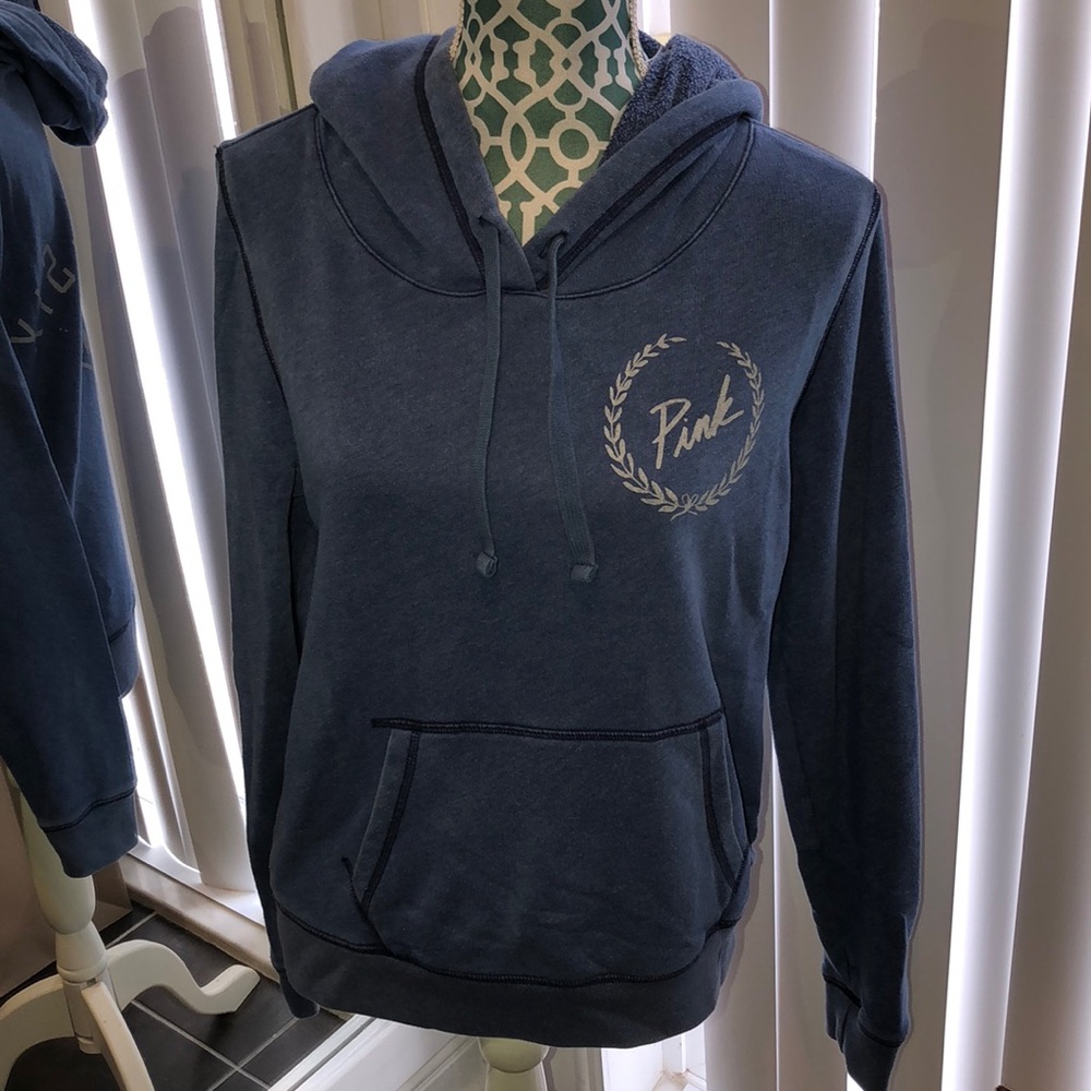 PINK Blue Sweatshirt